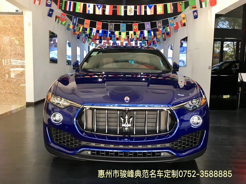 【展廳現車實拍】瑪莎拉蒂Levante——運動SUV性能(néng)和顔值典範